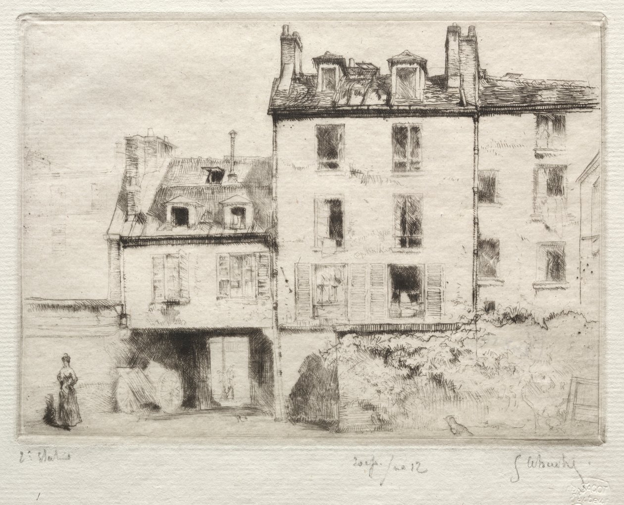 Rue Lacépède: hjertet af Aciereur Cottens af Gustave Leheutre
