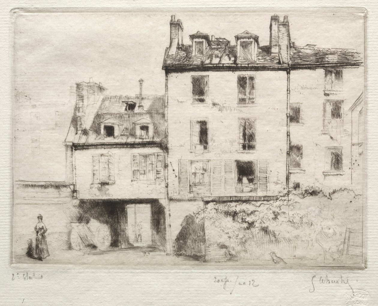 Rue Lacépède: hjertet af Aciereur Cottens. af Gustave Leheutre