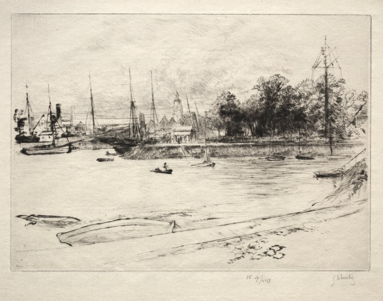 Semaforhaven. af Gustave Leheutre