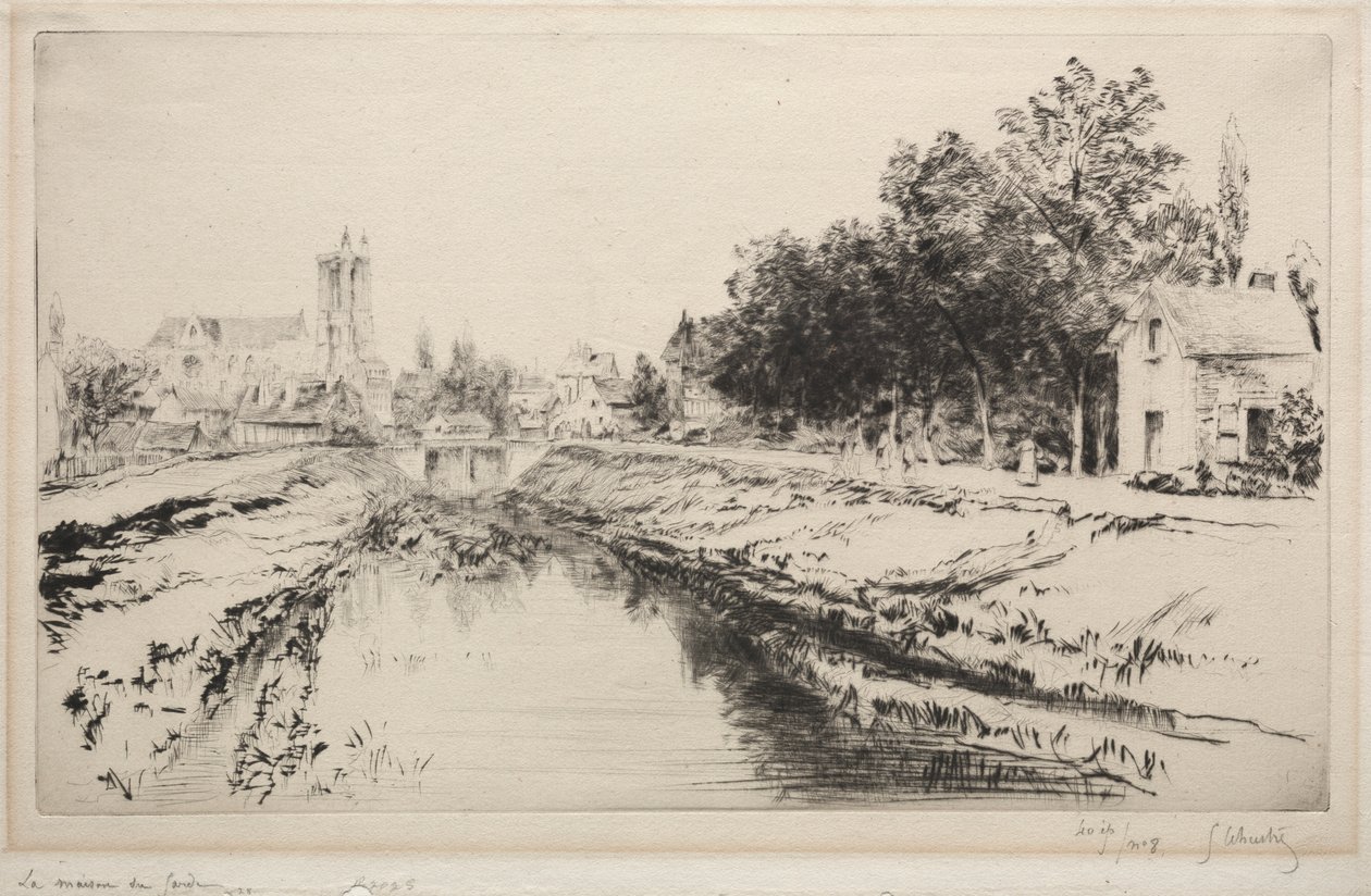 Vagthuset, Troyes af Gustave Leheutre