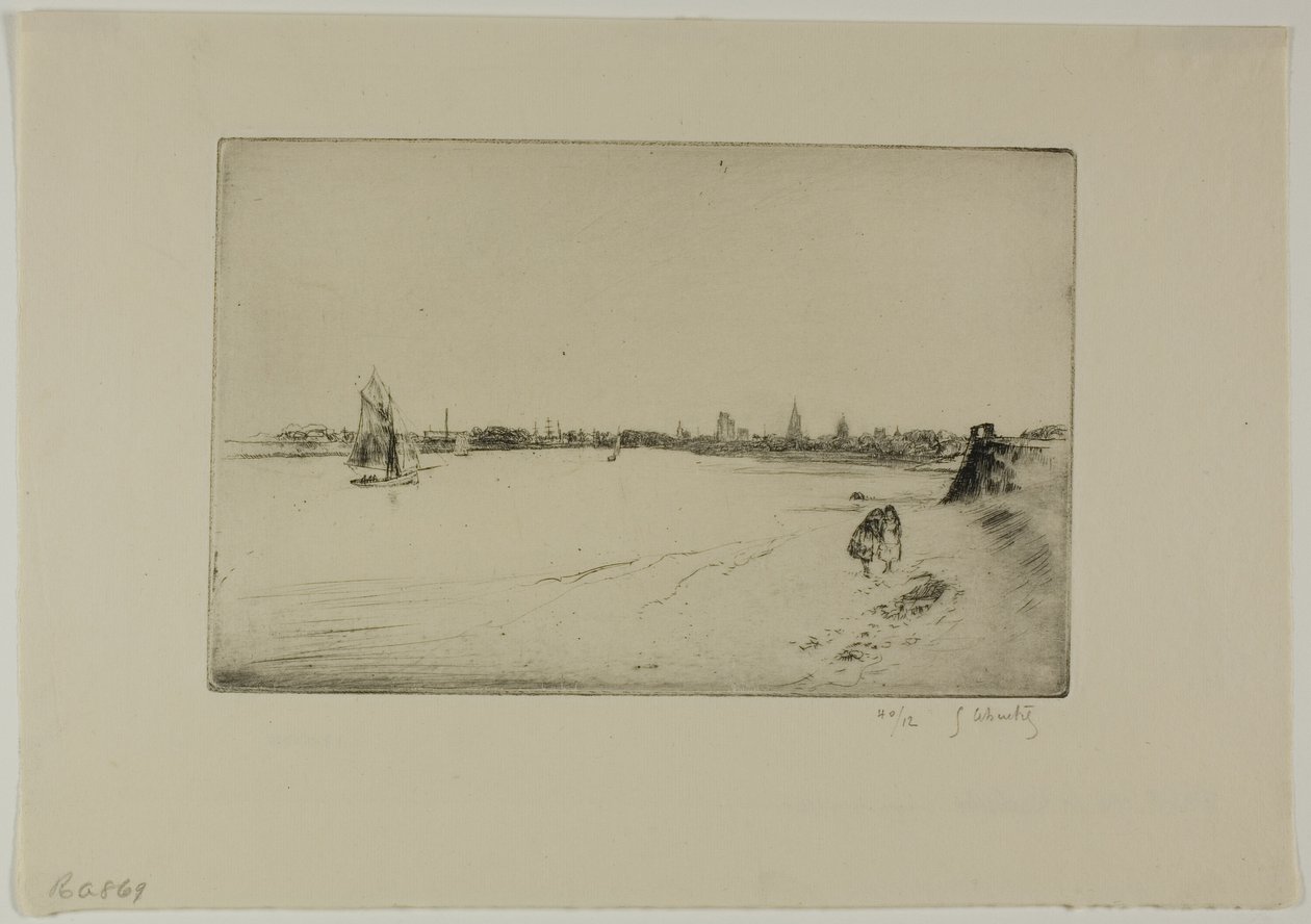 La Rochelles ydre havn af Gustave Leheutre