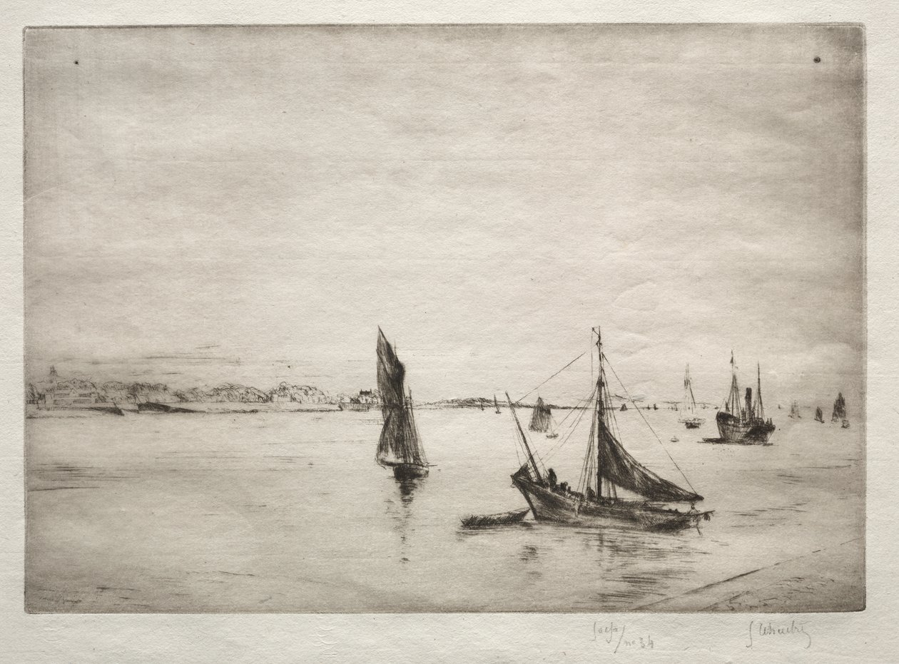 La Rochelles kørebane af Gustave Leheutre