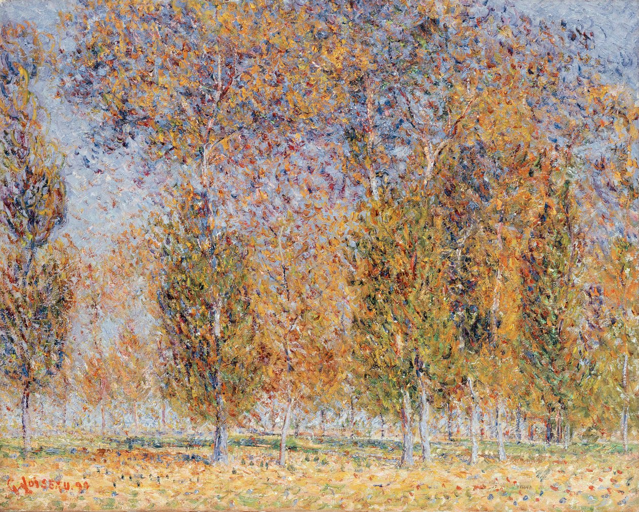Efterårsaftryk, Saint-Cyr-Du-Vaudreuil, 1899 af Gustave Loiseau