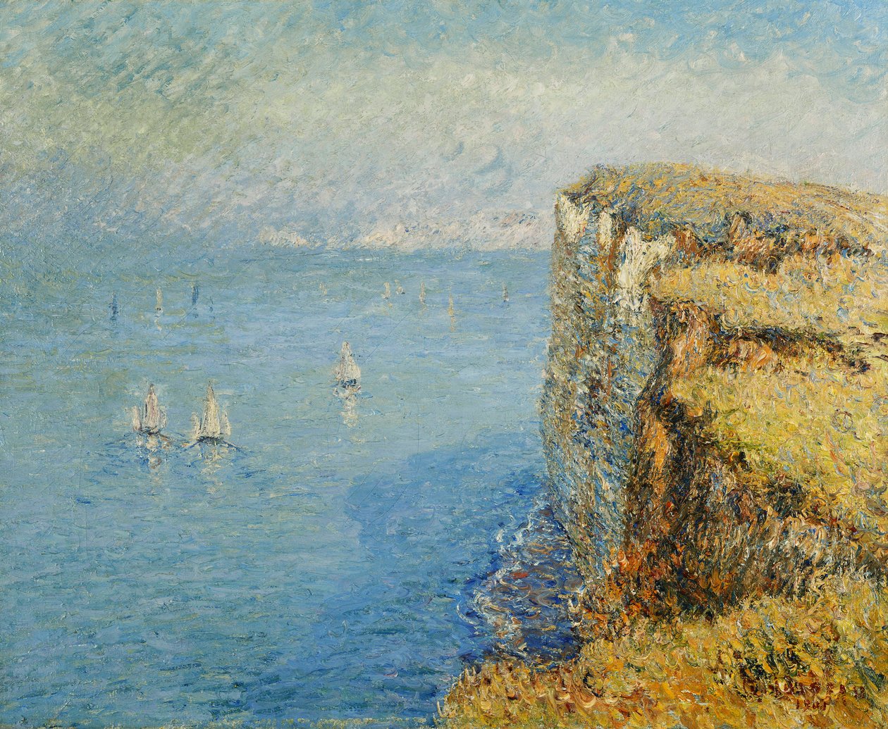 Klipper i Normandiet; Klipper i Normandiet, 1901 af Gustave Loiseau