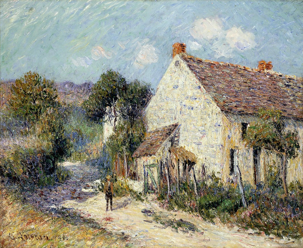 Landskab af Seine-et-Oise; Landskab af Sein-et-Oise, 1906 af Gustave Loiseau