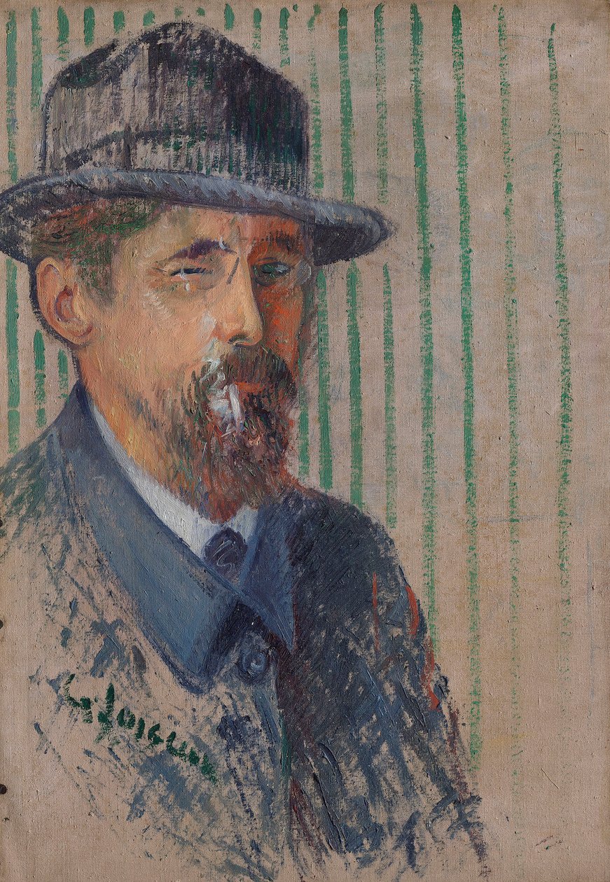 Selvportræt, 1919. af Gustave Loiseau