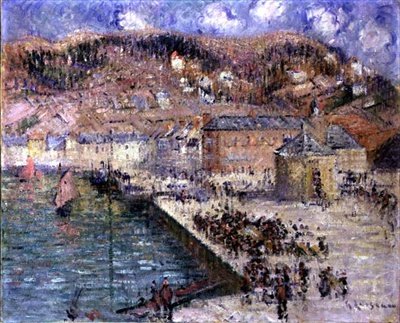 Fiskemarkedet af Gustave Loiseau
