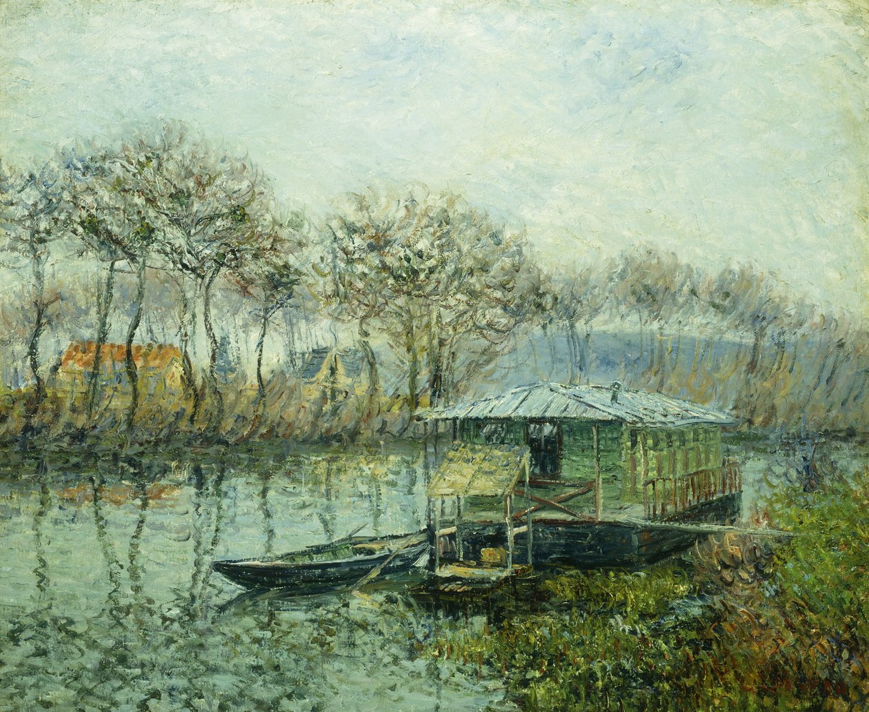 Seinen ved Port Marley; La Seine til Port Marley, 1902-1903 af Gustave Loiseau