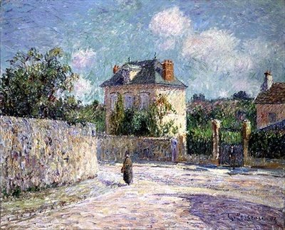 Det lille Borgerlige Hus af Gustave Loiseau