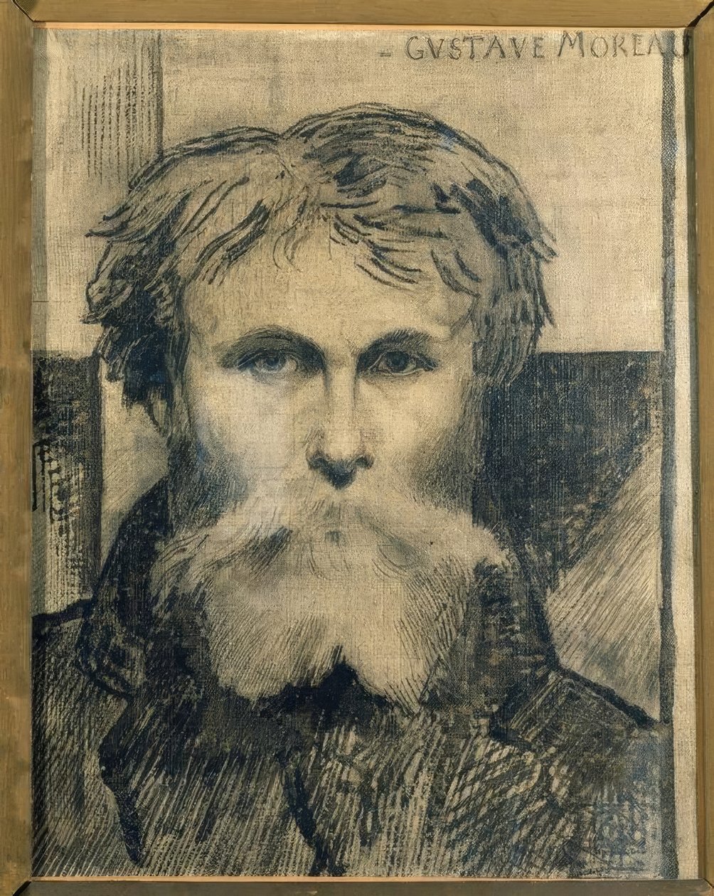 Selvportræt af Gustave Moreau