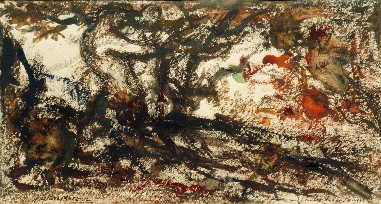 Kamp de centaures af Gustave Moreau