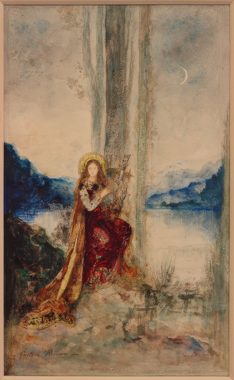 Aftenen (Der Abend) af Gustave Moreau
