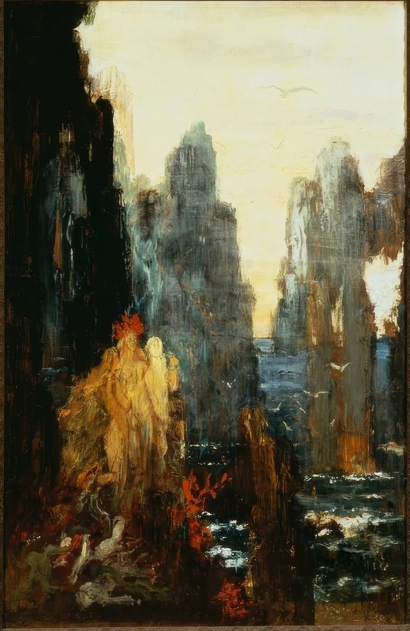 Havfruer af Gustave Moreau