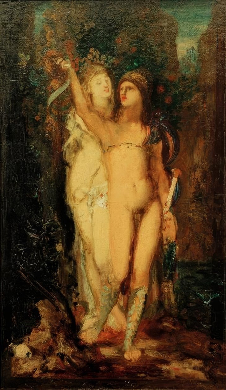Medea og Jason af Gustave Moreau