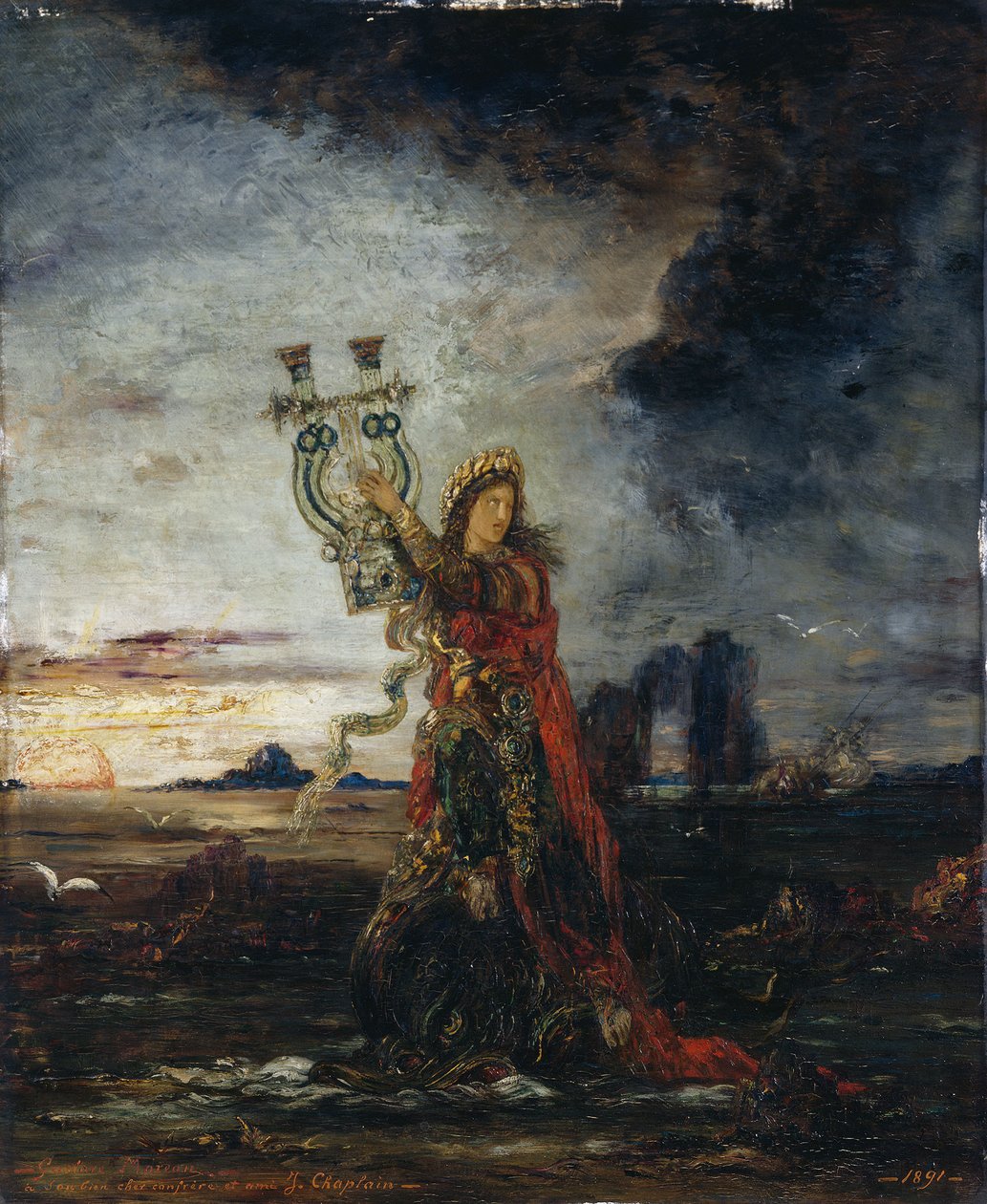 Moreau - Arion, 1891 af Gustave Moreau