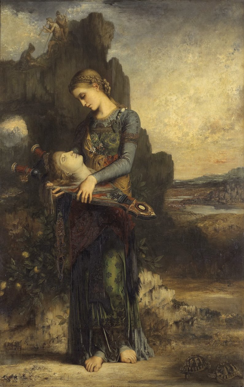 Orfeus, 1865 af Gustave Moreau