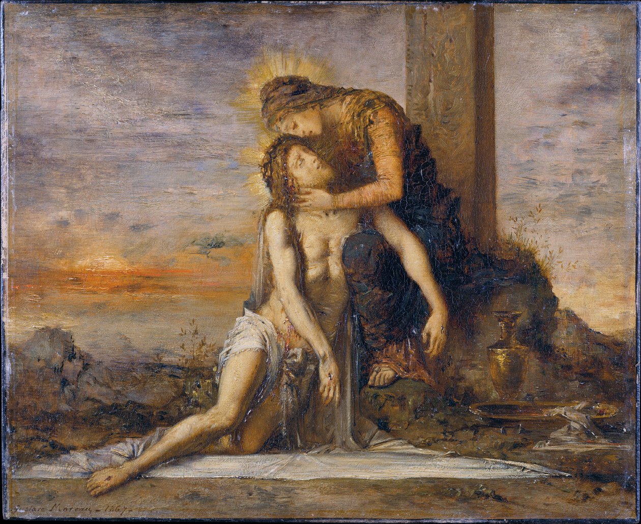 Pietà af Gustave Moreau