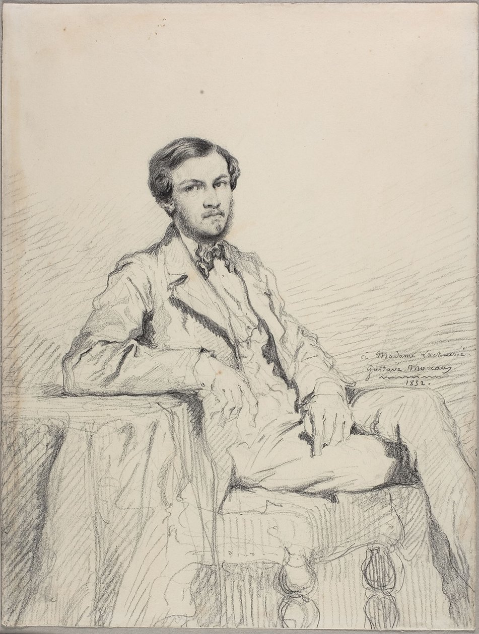 Portræt af Eugene Lacheurié af Gustave Moreau