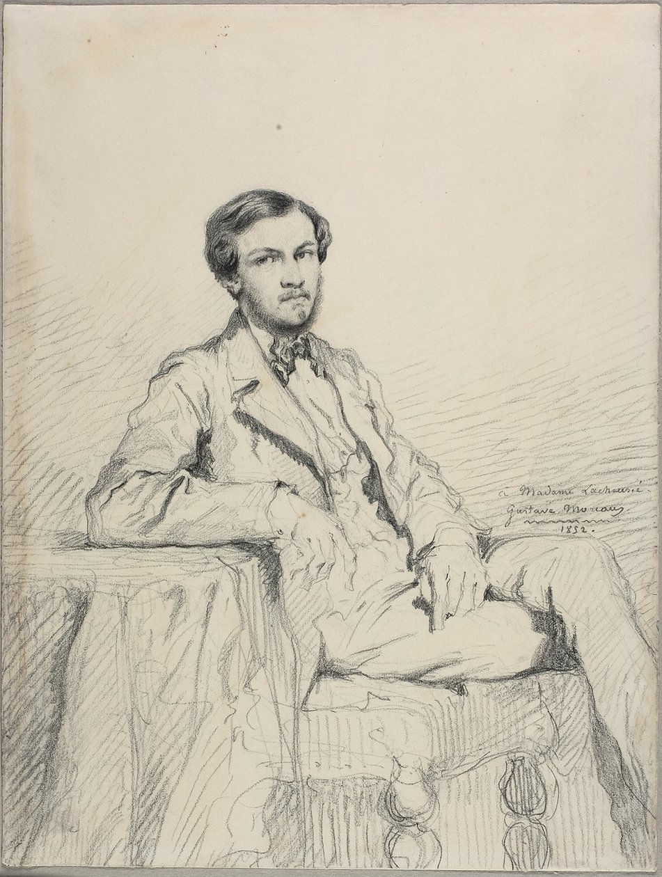 Portræt af Eugene Lacheurié af Gustave Moreau