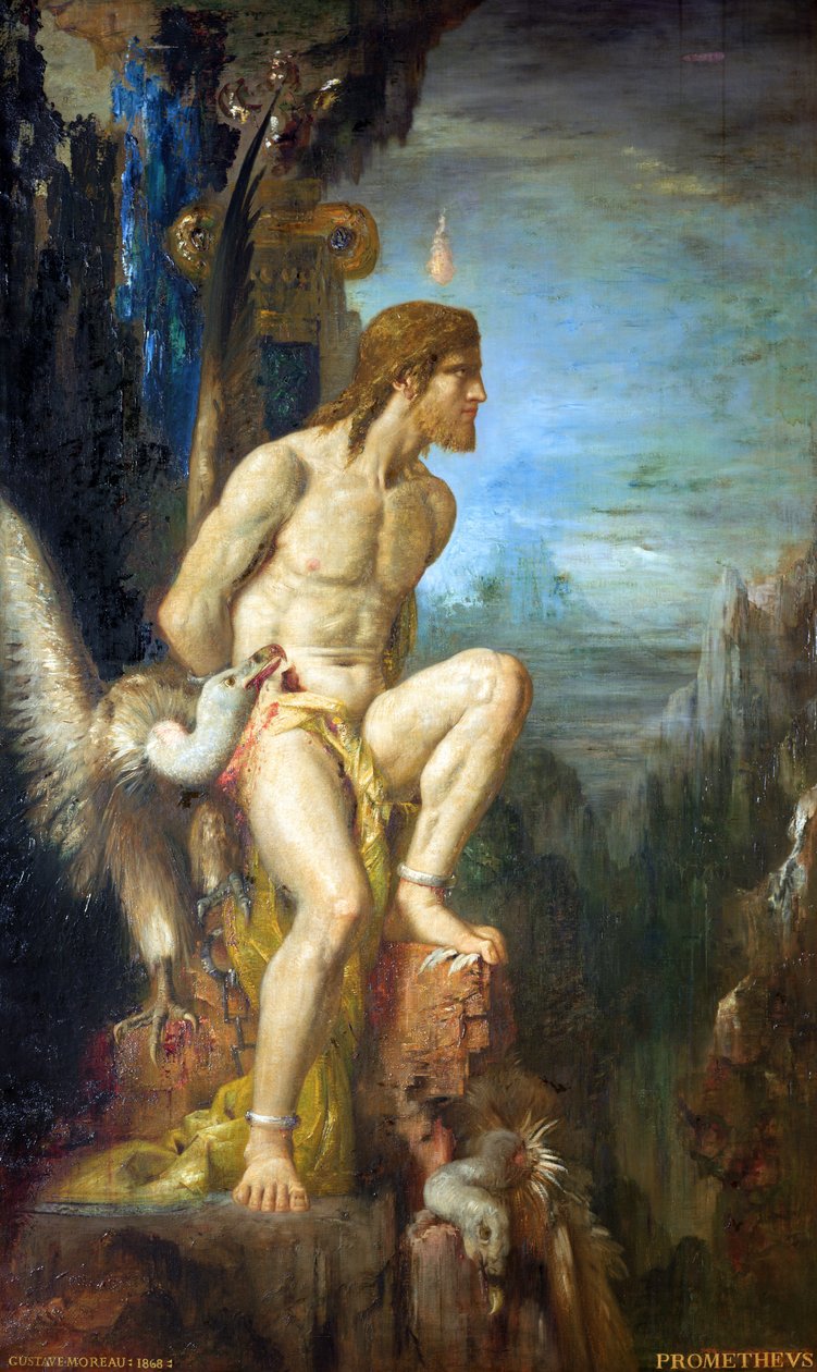 Prometheus af Gustave Moreau
