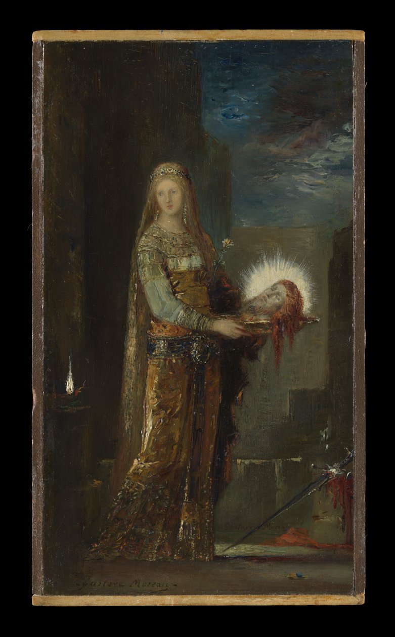 Salome med Johannes Døberens hoved af Gustave Moreau