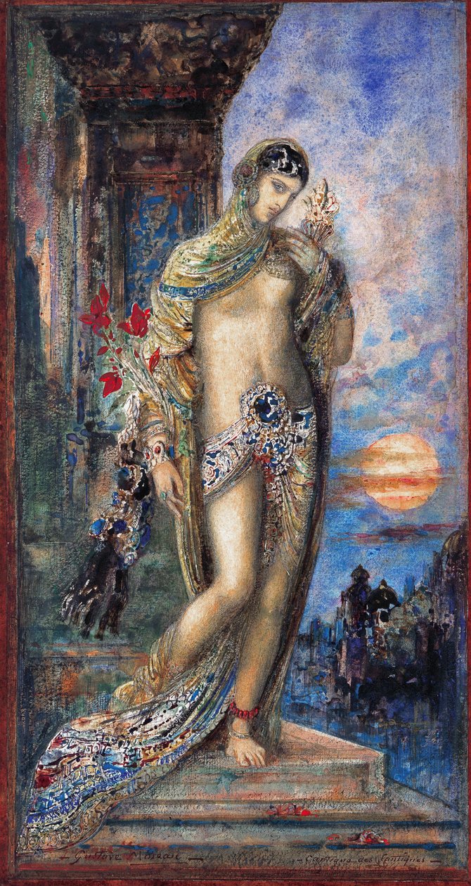 Højsangen （Cantique des Cantiques） af Gustave Moreau