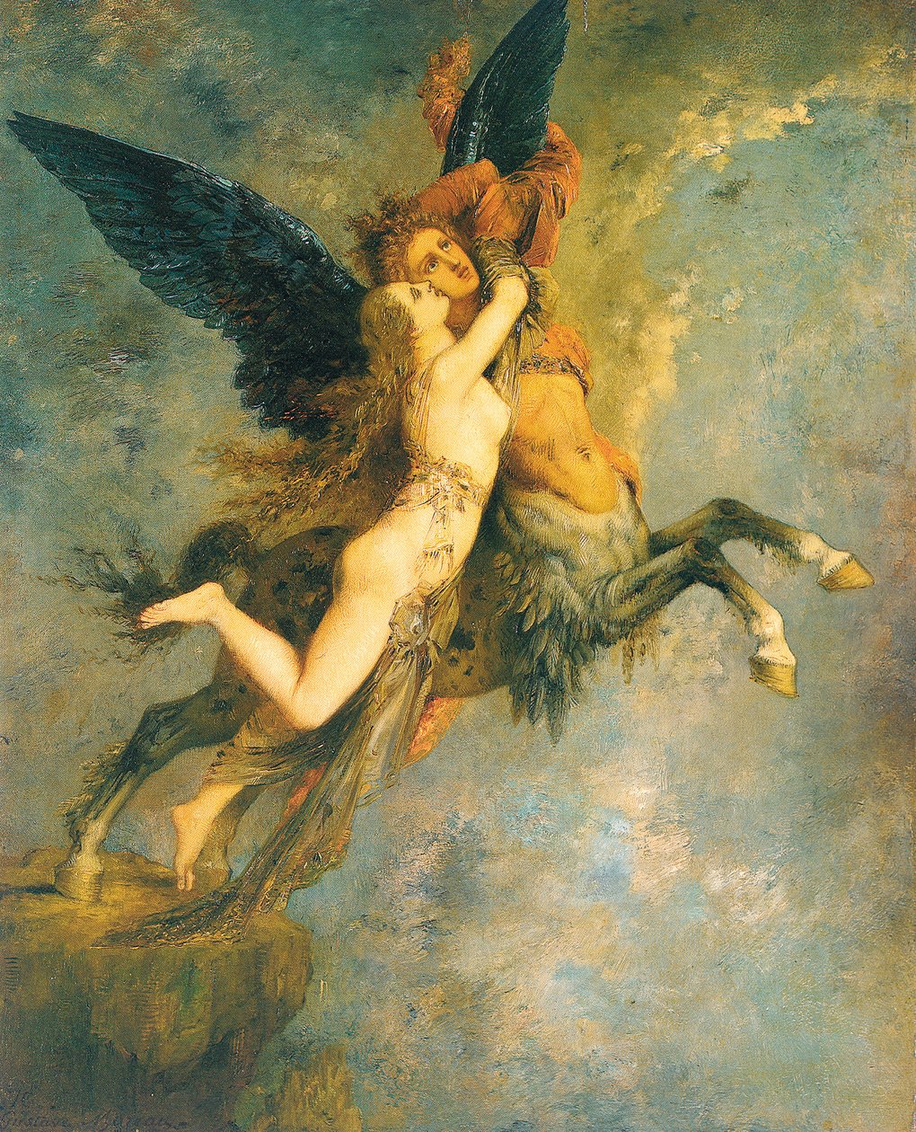Kimæren, 1866 af Gustave Moreau