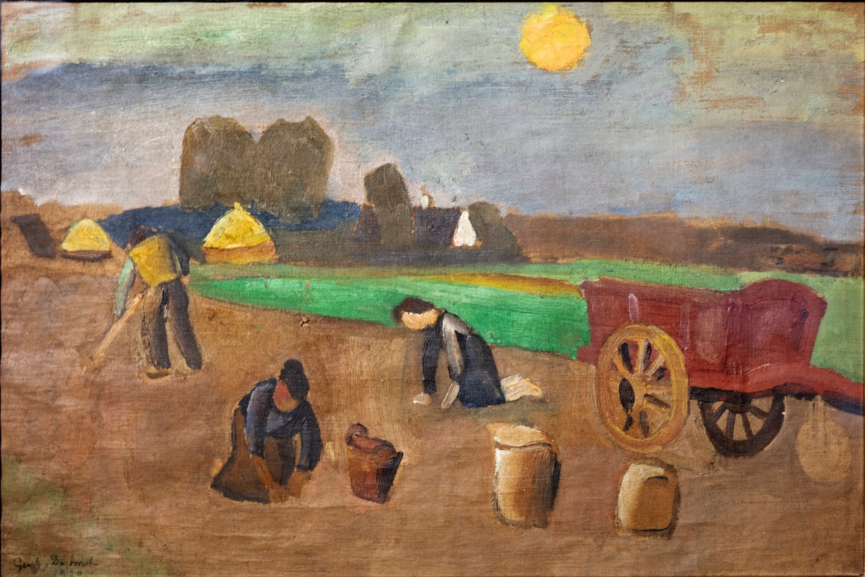 Kartoffelhøst af Gustave de Smet