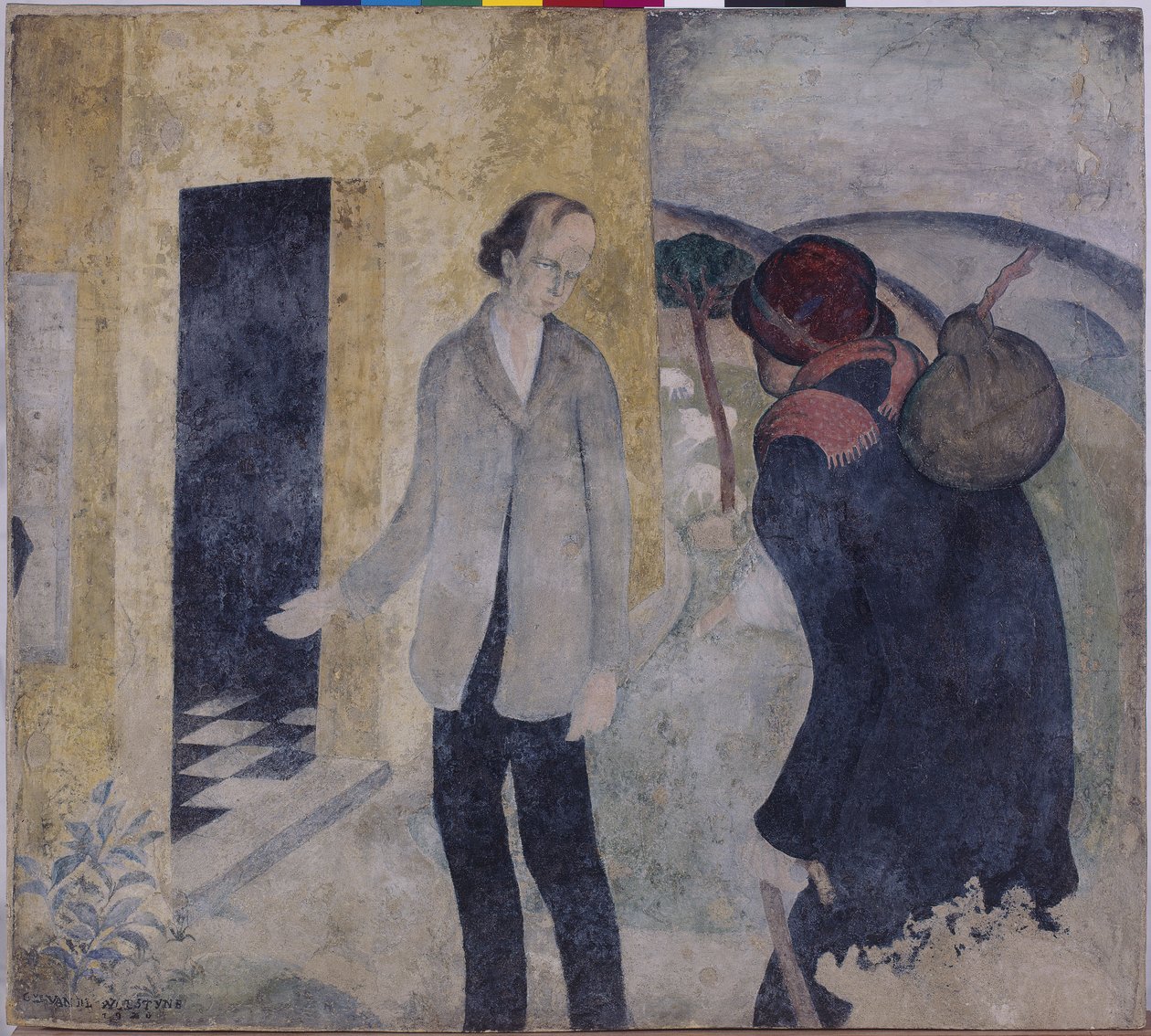 Gæstfrihed til fremmede af Gustave Van de Woestyne