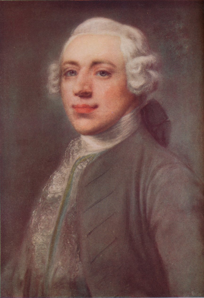 Gustavus Hamilton 1739-1775, irsk miniaturemaler, 1700-tallet, 1923 af Gustavus Hamilton