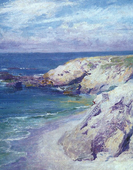 La Jolla Cove af Guy Rose