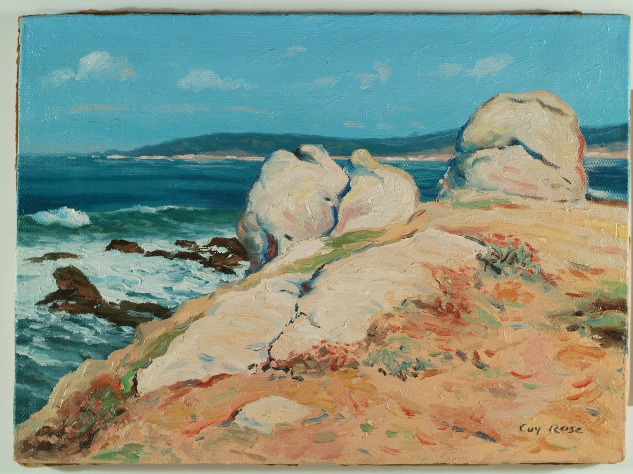 Monterey-kysten af Guy Rose