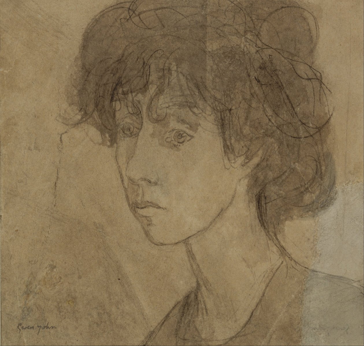 Hoved af en kvinde af Gwen John