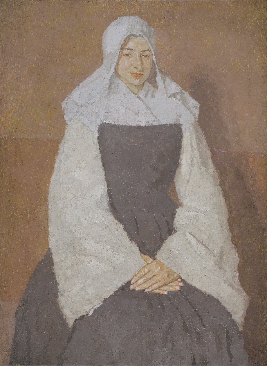Mere Poussepin, 1920 af Gwen John