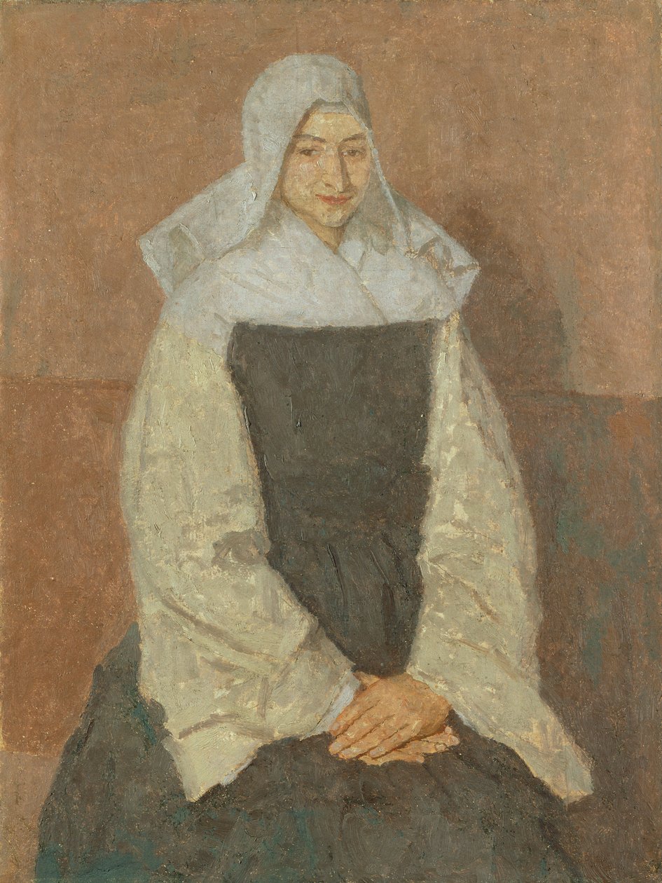 Mor Marie Poussepin (1653-1744) ca.1915-20 af Gwen John