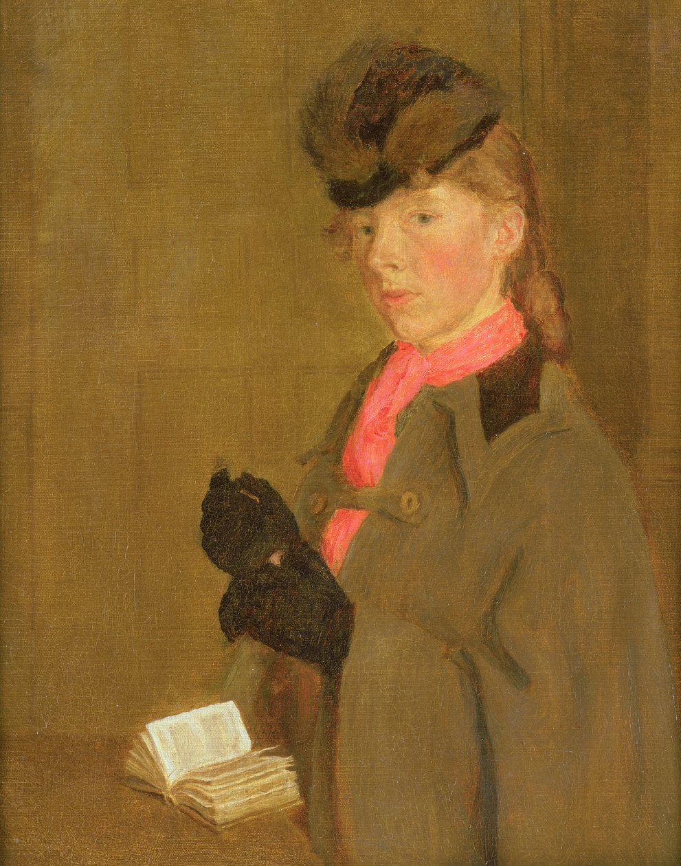 Portræt af kunstnerens søster, Winifred af Gwen John