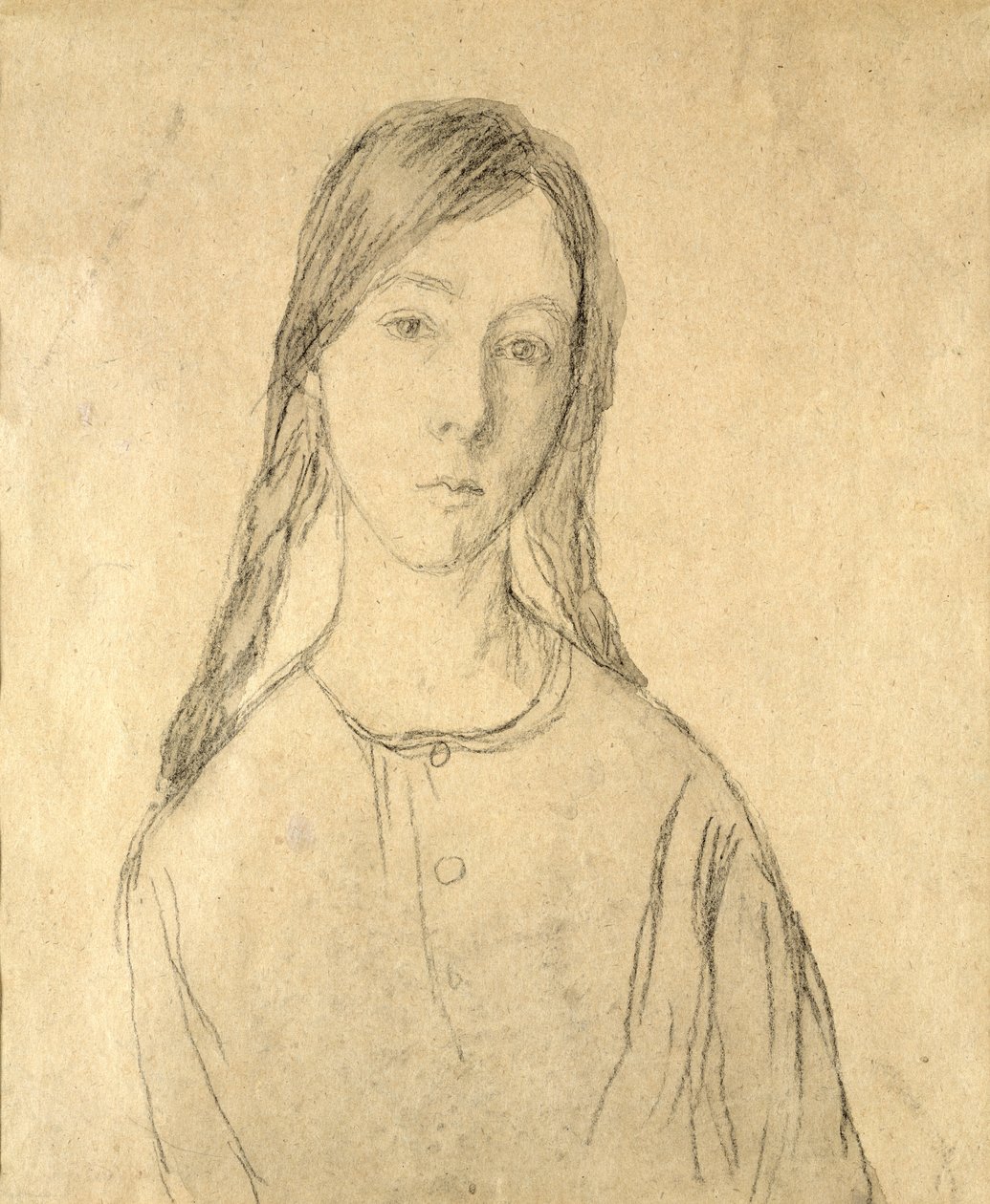 Selvportræt af Gwen John