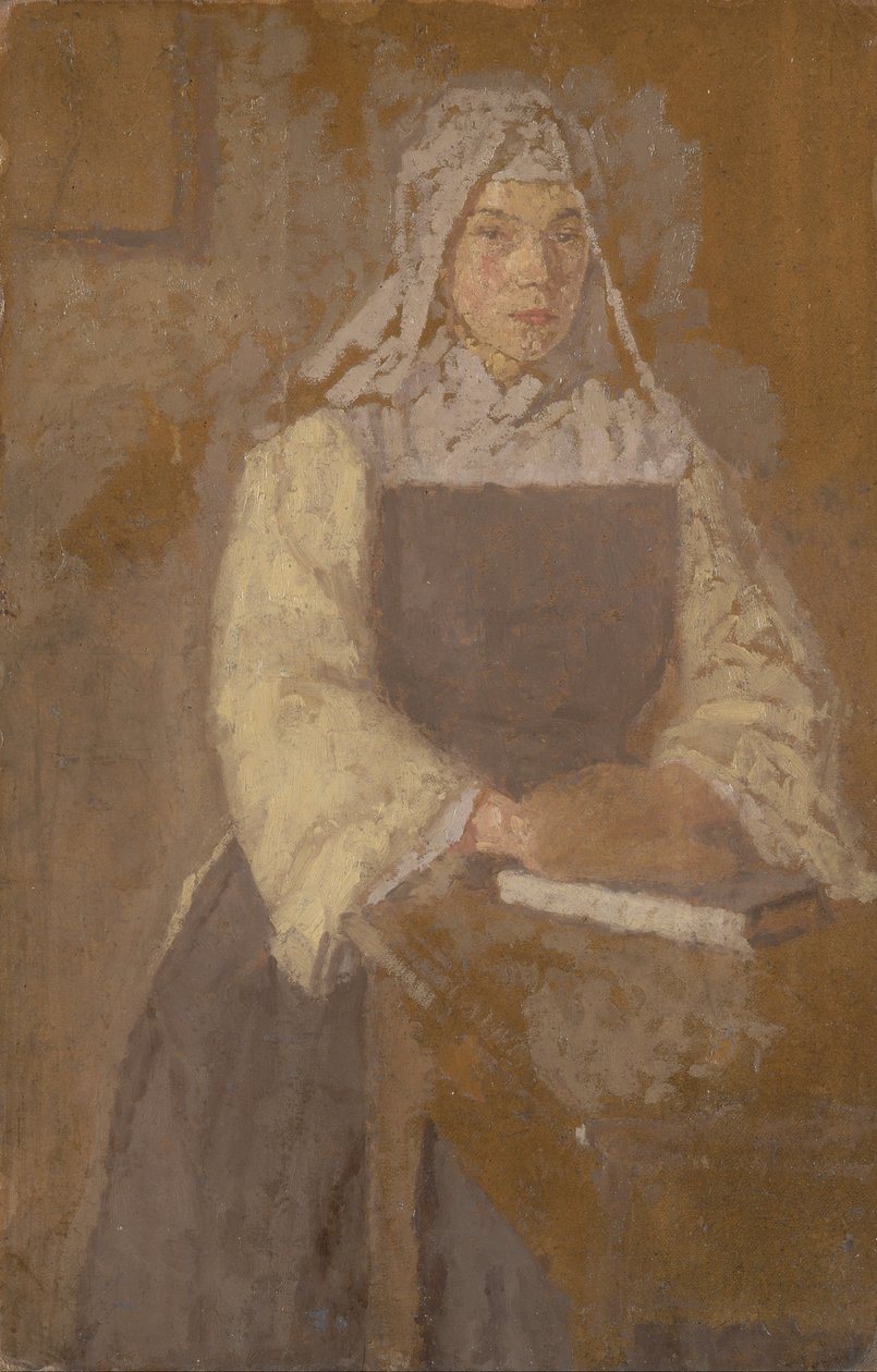 Nonnestudiet af Gwen John