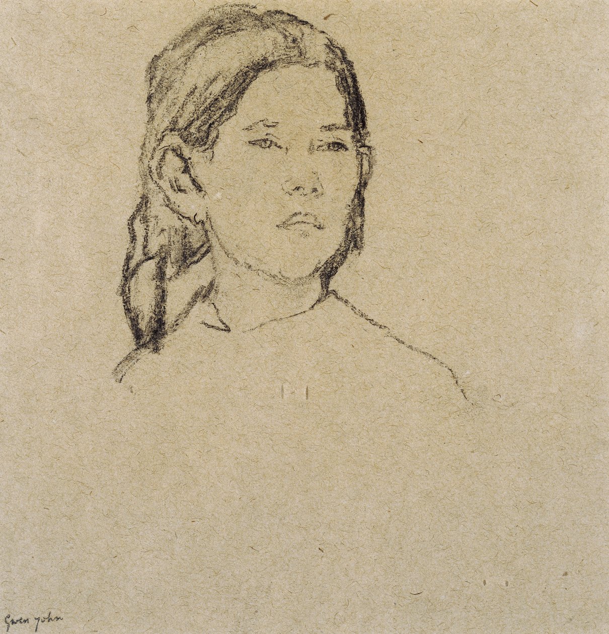 Piger hoved, af Gwen John