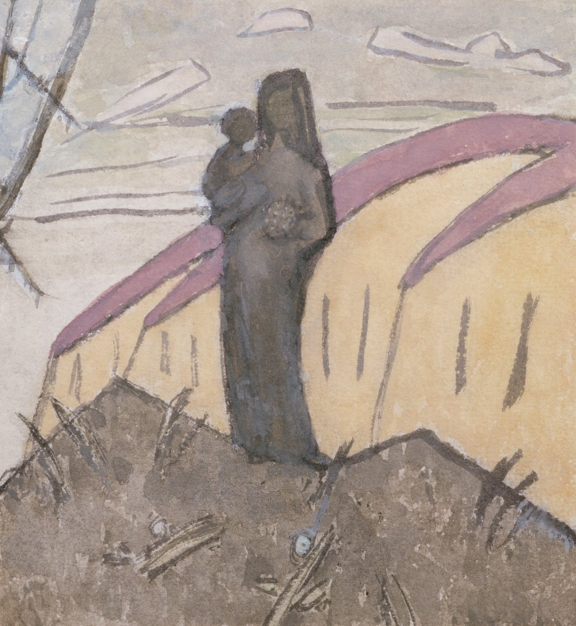 Madonna og barn af Gwen John