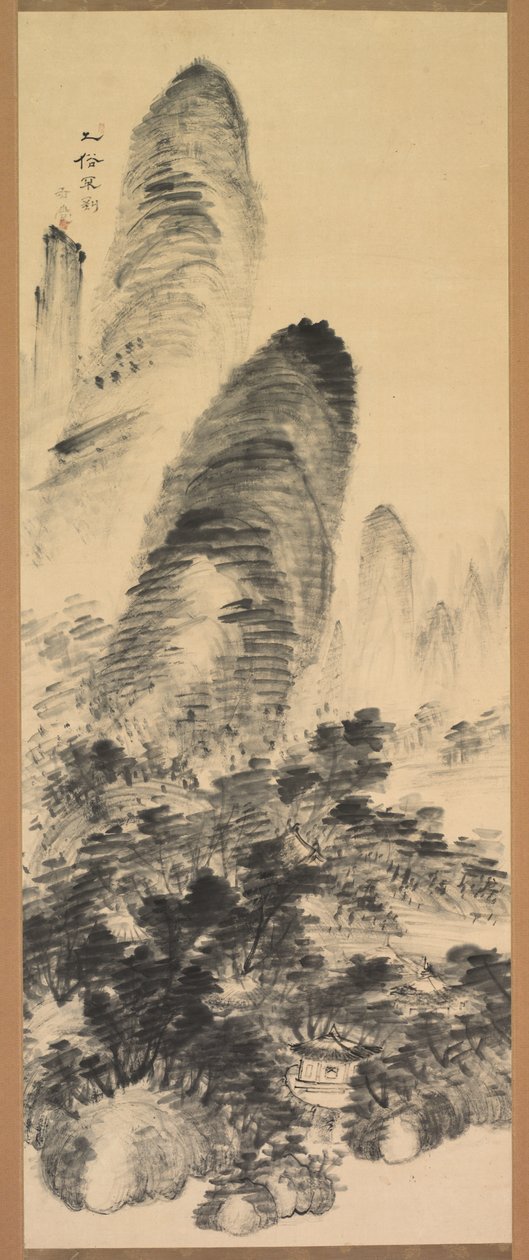 Forbudt for vulgære, slutningen af 1800-tallet-begyndelsen af 1900-tallet. af Uragami Gyokudo
