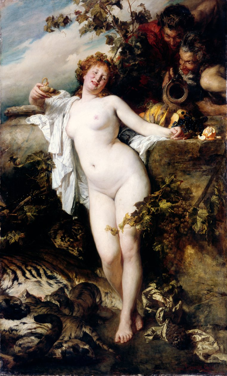 Bacchante af Gyula Benczúr
