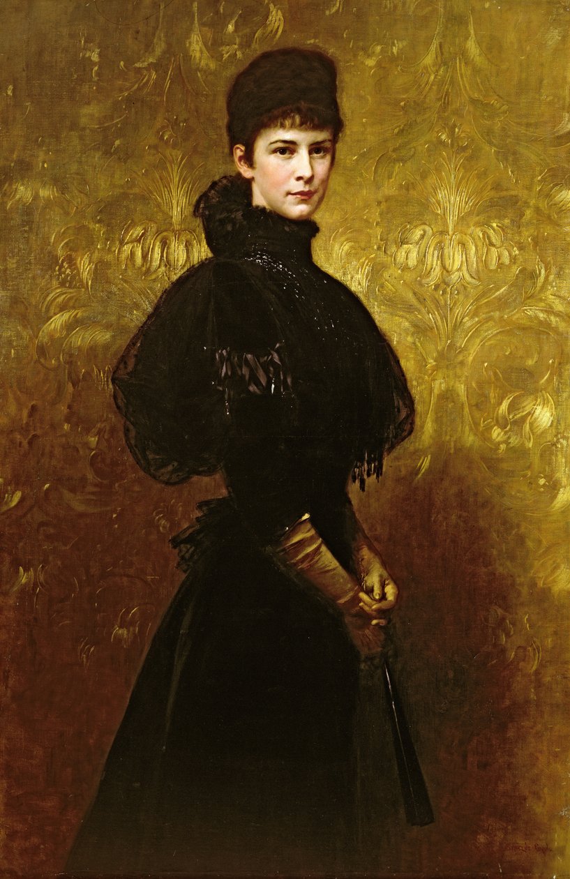 Dronning Erzsebet af Gyula Benczúr