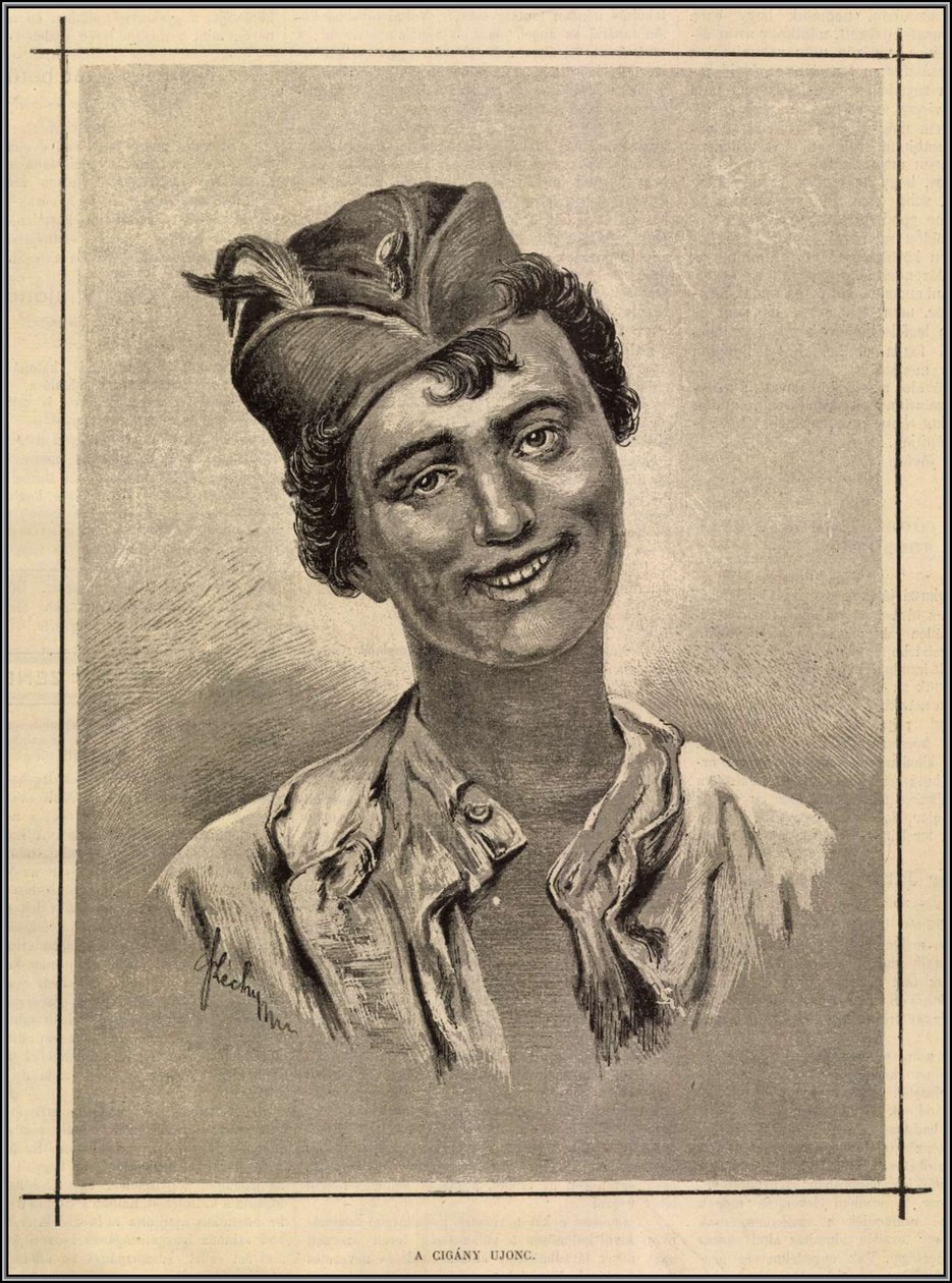 Den nyankomne sigøjner. Mo. og verden, 1883 af Gyula Széchy