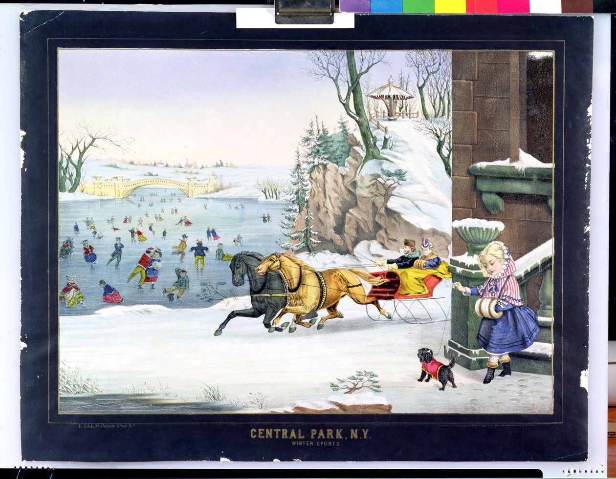 Central Park, New York af H. Schile