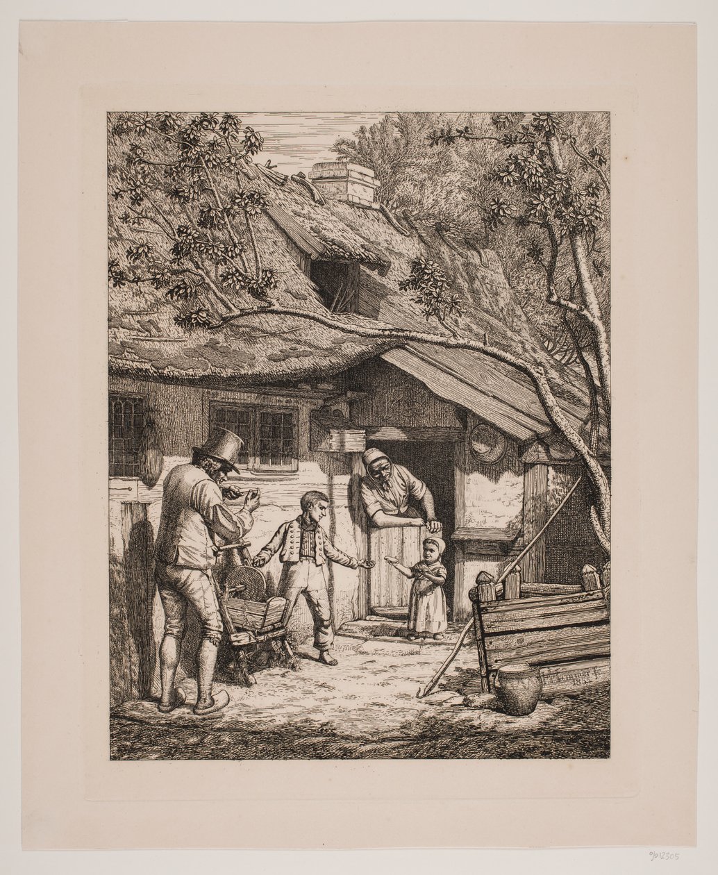 Husmandsfamilien af H.J. Hammer