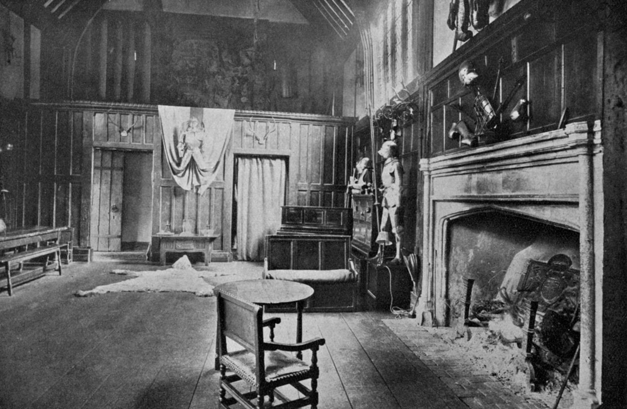The Great Hall, Ockwells Manor, 1924-1926 af HN King