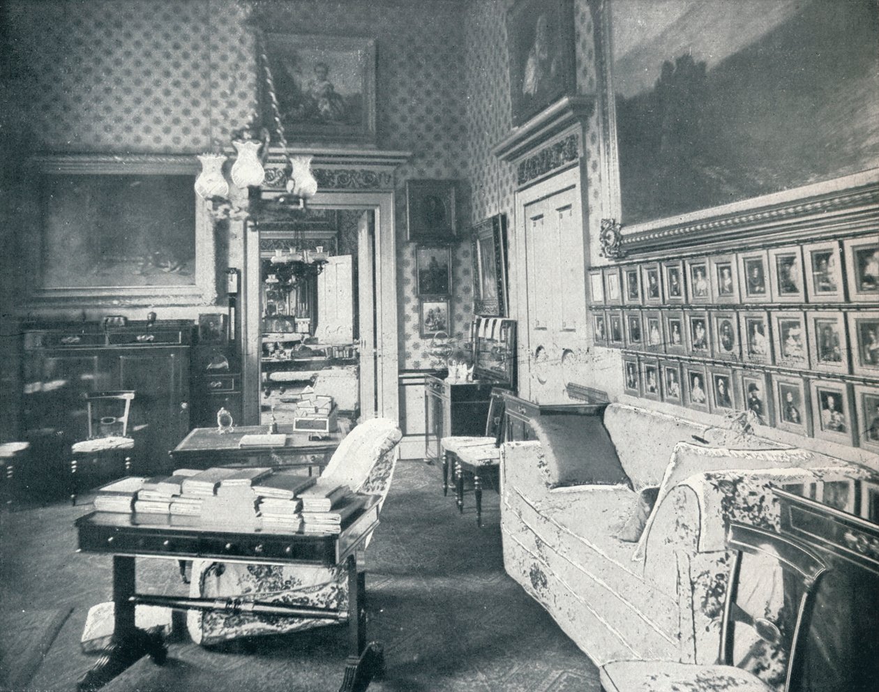 Prinsgemalernes omklædningsrum i Buckingham Palace, c1899, 1901 af HN King
