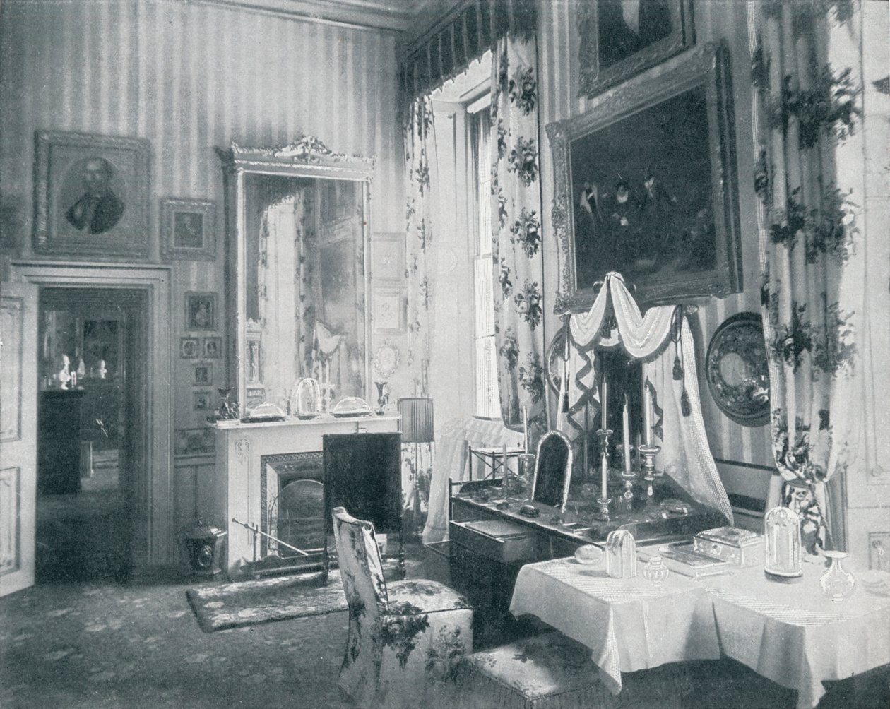 Queens Dressing Room på Windsor Castle, c1899, 1901 af HN King