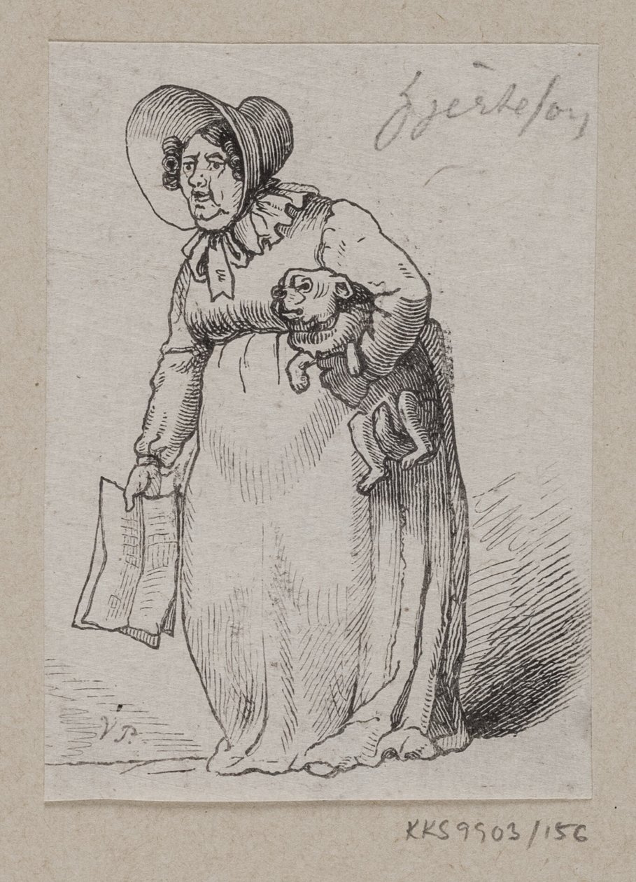 Illustration til "Hjertesorg" i H.C. Andersen, "Eventyr og Historier", Bind 2 af H.P. Hansen